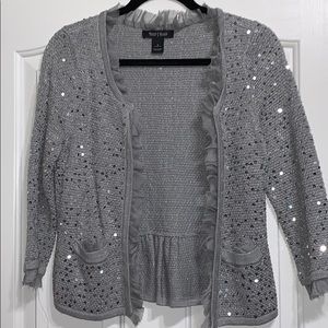 Silver Sequence Cardigan